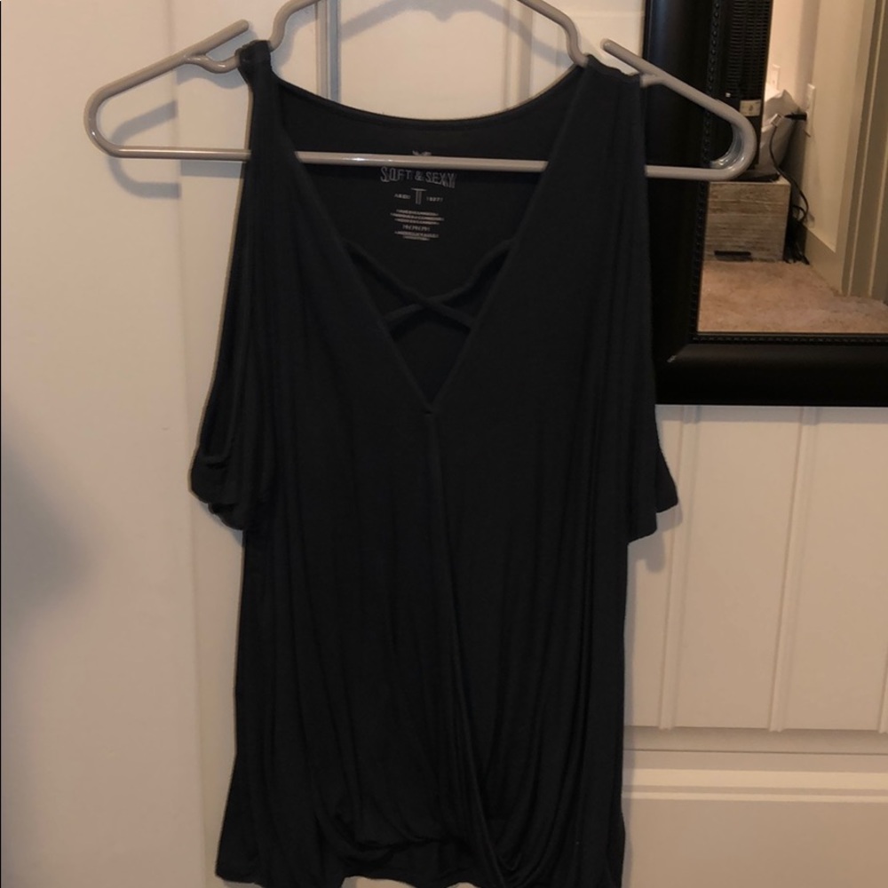 cold shoulder top